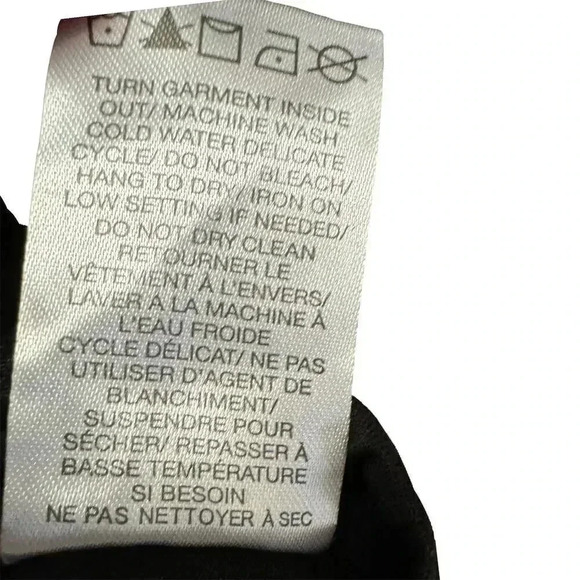 🌟 Ardene Women's Off-Shoulder Long Sleeve Crop Top Black Size L 🌟 - Picture 4 of 5